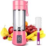 Portable Blender for Shakes and Smoothies, Personal Blender for Protein with USB Rechargeable, 6-Point Stainless Steel Blades, 13oz Travel Cup for Gym, Car, Office, On the Go