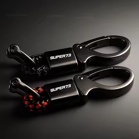 For Super 73-S1 73-S2 73-Z1 73-ZX 73-RX Zinc Alloy Keychain Keyring Key Chain Holder Motorcycle Acce