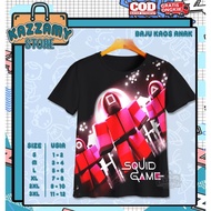 3D Anime Squid-Game 8 Unofficial Kids T-Shirt - 3D Game Kids T-Shirt 3D T-Shirt | Kazzamy
