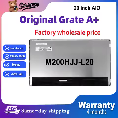 Original New A+ 19.5 inch M200HJJ L20 M200HJJ-L20 All-In-One LCD Screen Replacement Panel for Lenovo