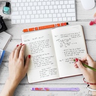 SA 3Pcs Erasable Gel Pen Quick Drying Refillable Gel Pen 0 35mm Needle Tip for Writing Noting Journa