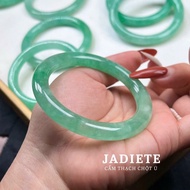 Svip Gia Cat green jade stone ring size 56-57mm