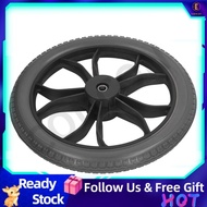 Concon Wheelchair Wheel 14in Manual Wheelchairs Rear Black Solid Polyurethane Foam Tire