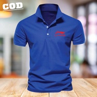 MERAH ! T-shirt Collar Polo T-shirt L1-N1NG Text Red Polo shirt Men Women Polo T-shirt Contemporary Polo shirt Collar Contemporary Collar shirt Collar