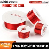 ZELTH Audio Inductor Coil, 0.2mh-2.0mh 0.6mm Speaker Crossover Inductor Coil, Durable Copper Inducto