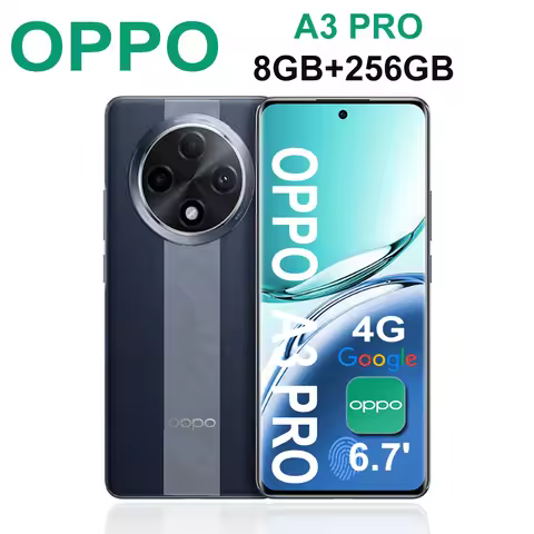 OPPO A3 Pro fashion ultra-thin smartphone 6.7-inch OLED curved screen 8GB+256GB memory AI selfie bea
