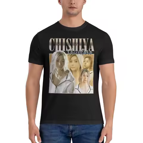 Chishiya Shuntaro Alice In Borderland T-Shirt Harajuku T Shirts Short-Sleeved Tshirt Summer Cotton C