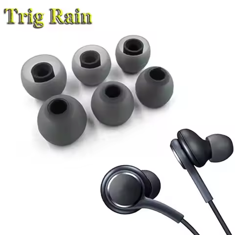 6pcs/3pairs 3.8mm Earphones Eartips For Samsung Galaxy Note 8 S8 Plus Note8 For AKG Silicone Replace