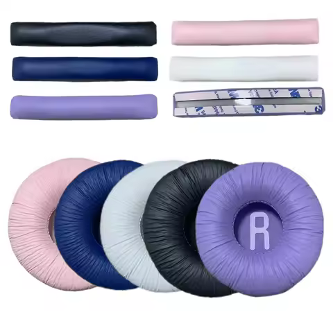 Replacement Foam Ear Pads for JBL Cushion Cover, Headphone Headset, 70mm EarPads, Tune600, T450, T45