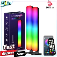 LIXINCORDA RGB LED Light Bars 16 Color Changing TV Backlights Music Sync Ambient Lamp Rhythm Strips 
