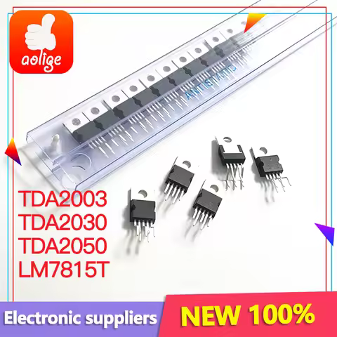 10PCS/Lot TDA2003 TDA2030 TDA2050 LM1875T TO-220-5 TDA2003A TDA2030A TDA2050A Audio Amplifier Board 