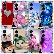 2023 New Case For Realme C55 4G Case Stylish Butterfly Printed Phone Back Cover RealmeC55  C 55 RMX3