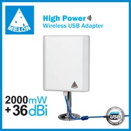 USB Wifi Adapter 150Mbps 36DBi High Power ตัวรับสัญญาณ Wifi ระยะไกล สัญญาณแรงสุดๆ