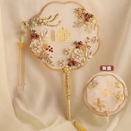Hot Sale] Antique Wedding Group Fan Bridal Fan Finished Product Xiuhe Clothing Xi Fan Out Grafting P