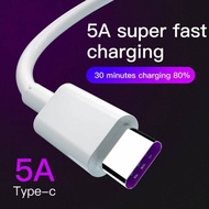 Type C Charging Cable 1.5m Super Fast Charging Cable USB 5A Long Cable Durable Type C Length 1.5m