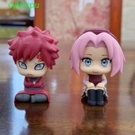 CYBERPULSE Anime Naruto Figure, Look Up Series Model Toy Sakura Haruno Figure, Birthday Gift Sitting
