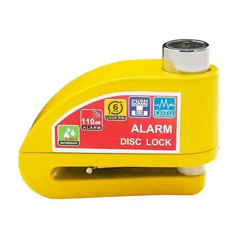 Brake Lock Wheel Disc Scooter Motorcycle Bicycle Alarm Lock Waterproof Safety Brake Aaccessory