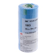 3M 日本製超薄和紙膠帶 藍色 15mmx18m