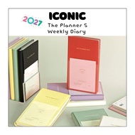 [ICONIC] The Planner S Weekly Diary 2027 | Academic Planner | Organizer Diary | Minimalist Planner |
