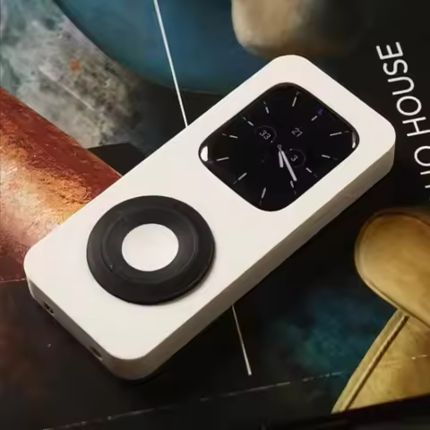Iwatchpod Watch Case for Apple Watch 10/9/8/7/6/5/SE/Ultra 3d Printed Support Expands IPod Roller In