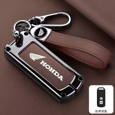 Fashion Leather Key Case for Honda Forza 250 350 X-ADV 750 SH150i Super Cup SH300 150 PCX 125 SH125