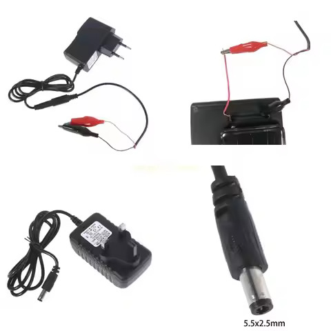 M5TD AC 100-240V to for DC 1.5V 1A Power Supply Adapter Replace 1pc 1.5V AA AAA C D Battery for 1.5V