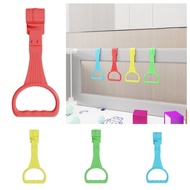 PUZHE Bed Accessories Pull Ring for Playpen Plastic Solid Color Baby Pull Ring Cognition Baby Crib Hooks Learn To Stand