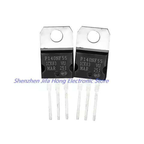 10PCS/Lot STP140NF55 P140NF55 80A/55V TO-220 MOSFET N-Channel High Quality
