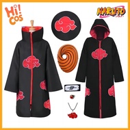 Naruto Costume Akatsuki Cloak Cosplay Sasuke Uchiha Cape Cosplay Itachi Clothing Cosplay costume