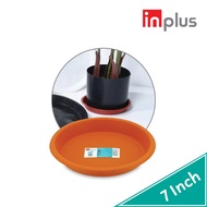 INPLUS 4/4.2/5/6/7 Inch Plastic Round Small Flower Pot Tray, Dulang Kecil, Pasu Pokok Bunga Tray, I-