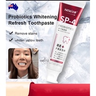 YATAI Probiotic Whitening Refresh Toothpaste Shark Toothpaste Oral cleaning 牙泰益生菌牙膏120G