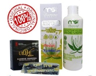 Paket msi aloevera gel + msi bamboo padat