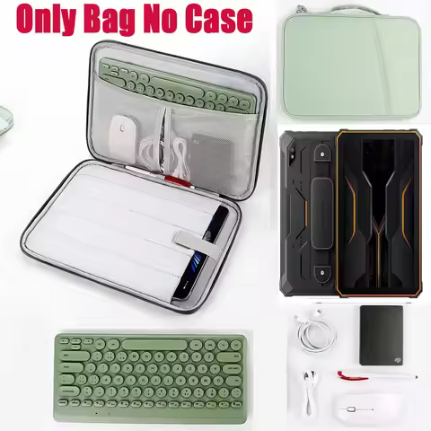 Tablet Storage Bag for Blackview Active 12 10 8 Pro Active 7 Waterproof Sleeve Handle Zip Pouch for 