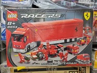 Lego 8654 絕版  Ferrari Truck ＆ Team - 行版全新未開封!
