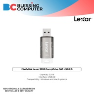 Lexar 32GB JumpDrive S60 USB 2.0 LJDS Flashdisk060032G-BNBNG
