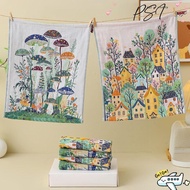 PSI Large Hand Towel, 4 Layer Cotton Gauze 34x40cm Kitchen Towel, High Quality Decorative Quick Dry 