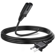 Kabel Kord Kuasa TV 2 Prong sesuai untuk Hisense U6 U7 U8 43A6H 43A65H 50H8C 50H6C 50H5C 50K23DG 55H