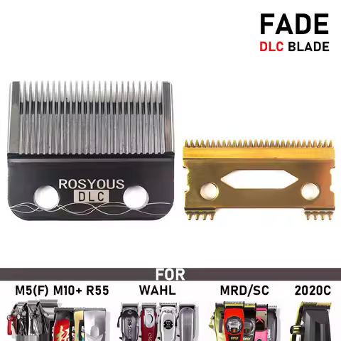 Professional Hair Clipper Accessories DLC FADE Special Blade Replacement Cutter Head for Madeshow/WA