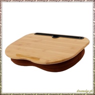 [S D K G] Lap Desk with Pillow Cushion,Laptop Stand Parts with Slot for Tablet,Computer Bed Table fo