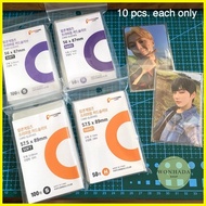 ♣ ♠ ♕ Popcorn Games sleeves (hard and soft) 56mm/57.5mm 10 PCS TINGI