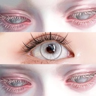 【COD】Yilala 0.00~-4.50 2pcs เลนส์สีเทา 14.2MM~14.5MM ใช้ทุกวันคอนแทคเลนส์แต่งหน้าฮาโลวีนรายปีใช้เลนส