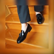 COSMOS SHOES รองเท้าหนังแบบสวม รุ่น Melbourne Tessel มีไซส์ใหญ่ถึงเบอร์ 48