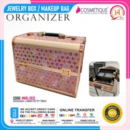 MKB - 3521 MAKE UP BAG ORGANIZER ( PINK )
