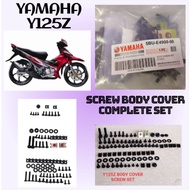 Y125 Y125Z Y125ZR SCREW BODY COVER COMPLETE SET Y125 Y125Z Y125ZR BODY COVER SCREW SET