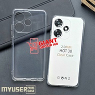 Infinix SMART 6 PLUS INFINIX HOT 30 INFINIX HOT 30I CASE CLEAR HD CASE CLEAR TRANSPARENT INFINIX SMA