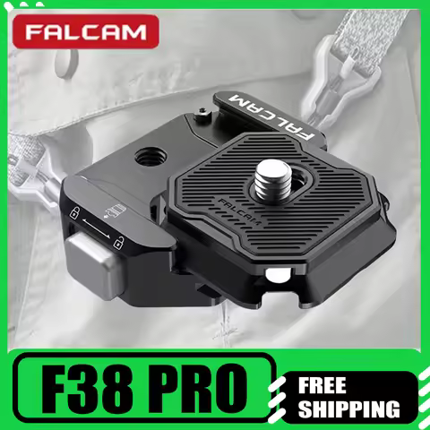 FALCAM F38 Pro Multi-Hole Quick Release Plate Kit Arca Swiss Compatible Base for DSLR Camera Tripod