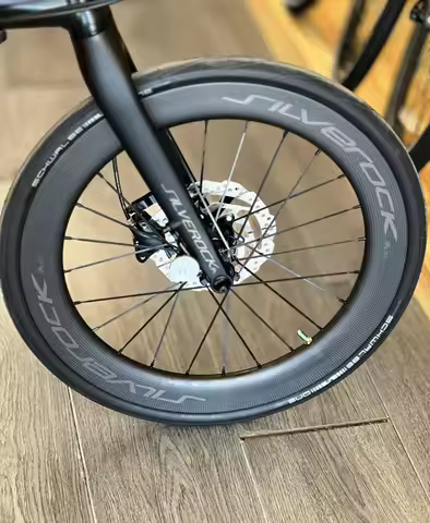 SILVEROCK SR50 Carbon Rim 20inch 406 451 for Minivelo Folding Bike BMX Recumbent Bicycle 20H 24H 50m