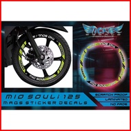 ❁ ✻ mio Soul i 125 Mags Sticker Decals