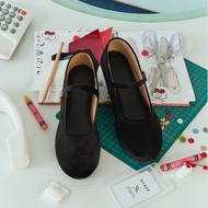 Minx รุ่น Betty รองเท้า Maryjane ประดับเชอร์รี่โบว์สีทอง