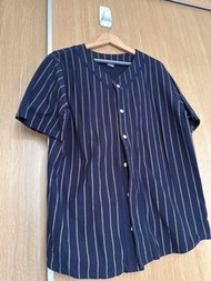 直間短袖棒球外套